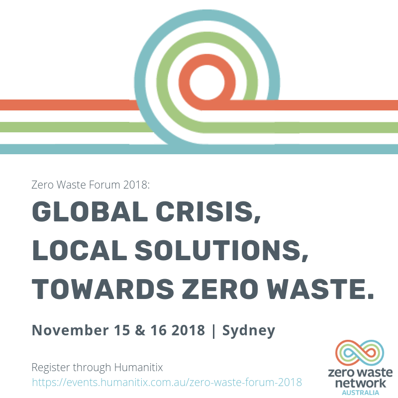Zero Waste Forum flyer